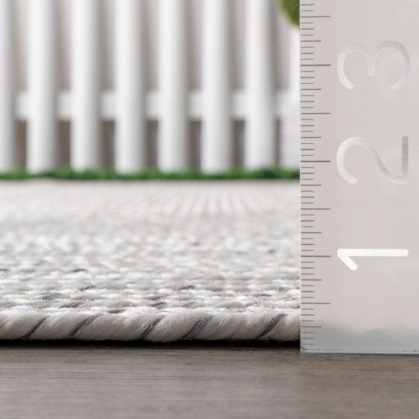 Brambly Cottage Hand Braided Ivory Rug & Reviews Wayfair.co.uk